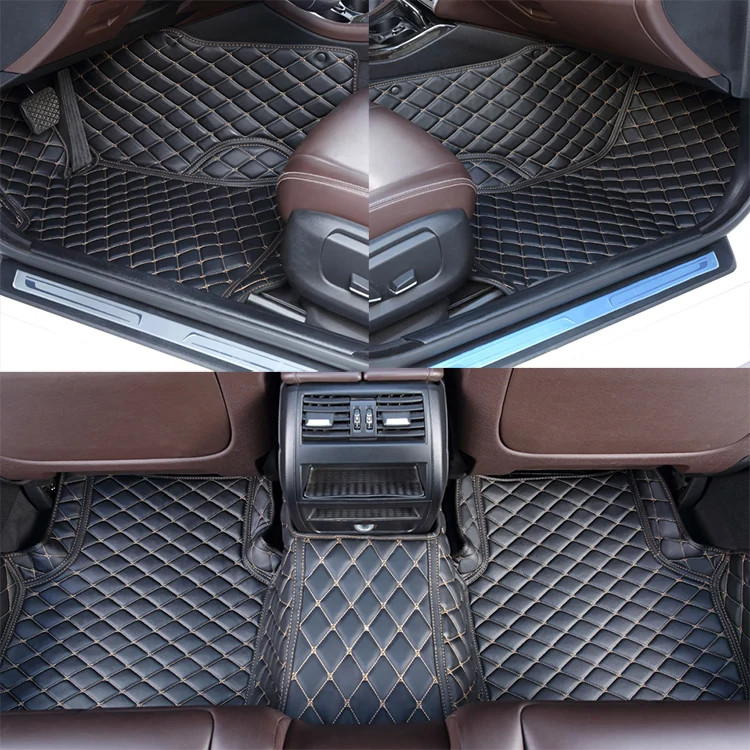 SONSANG Car Floor Mats Factory Auto Accessories for Hyundai EQUUS COUPE LAFESTA Custom Leather Car Floor Mats Car Mat