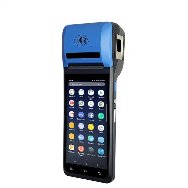 5.5/5.99 inch mobile wireless touch screen payment smart cash register handheld retail android pos systems for small business