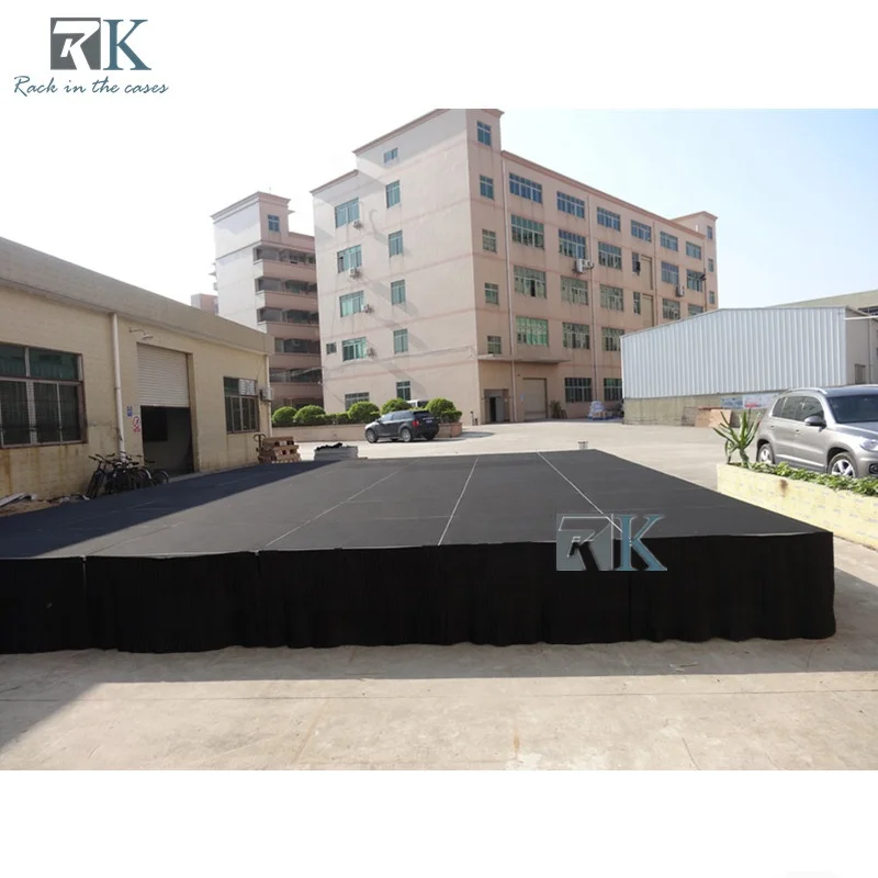 Wedding backdrop stage decors quick assembly stage platform stands