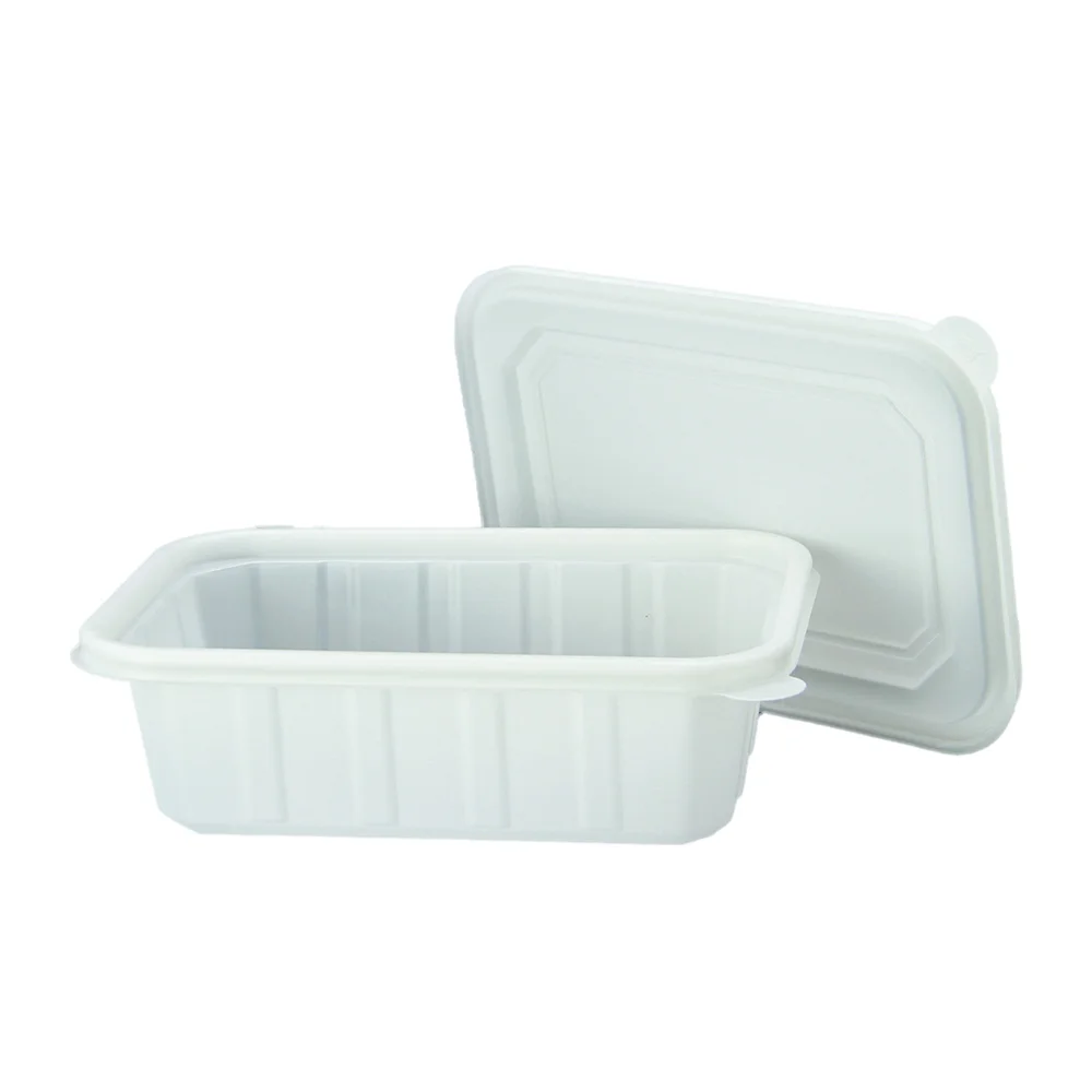eSUN Manufacture 750ML Single Grid CPLA Lunch Container Box with Lids