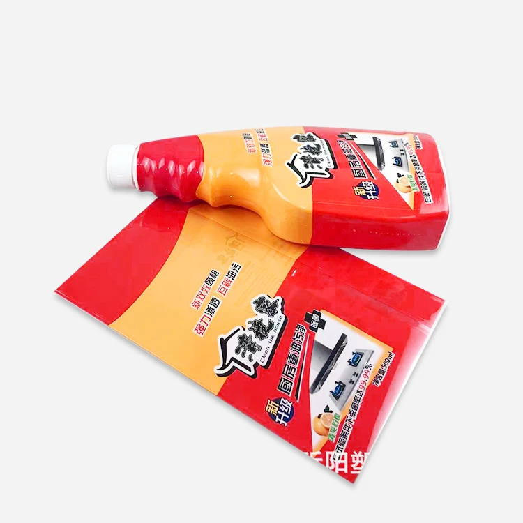 popular shrink wrap sleeve label pvc plastic film for juice water package labels custom