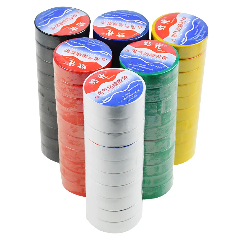 Huaju New PVC Water Proof Black Automotive Insulation Electrical Tape For Vehicle Ship Line Binding