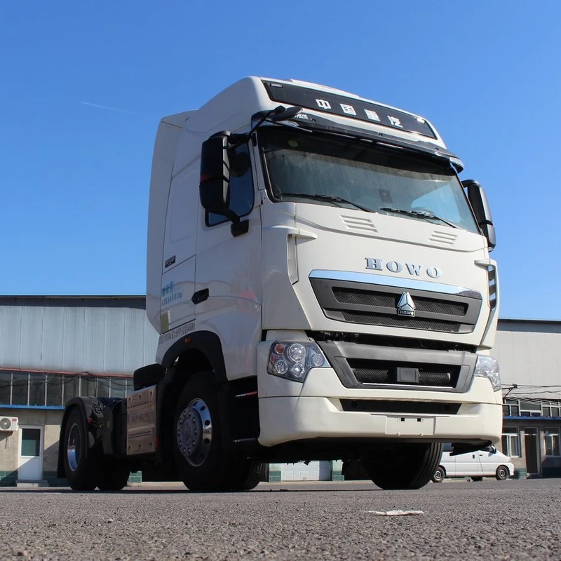 Тягач HOWO 6X4 10 колёс Sinotruk 371-420HP Euro2/3 Prime Mover Подержанный A7 NX T7h тягач