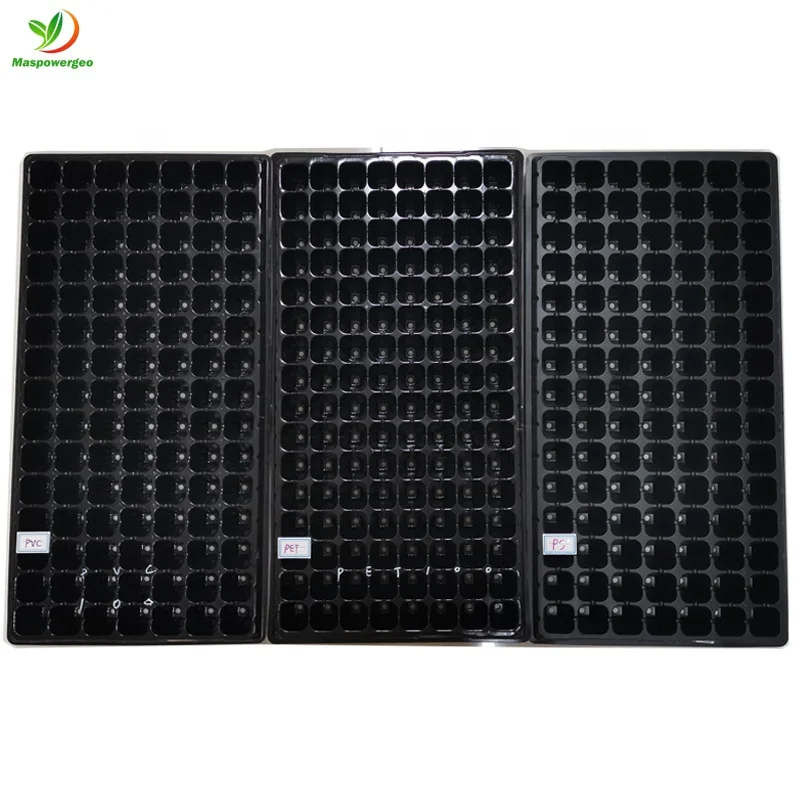 32 50 72 128 200 cells plug thickened seedling tray starter kit for forestry trees ,tobacco ,wood seed ,greenhouse