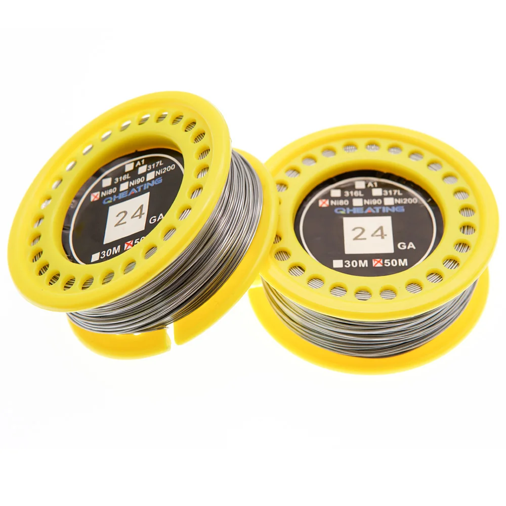 
High quality 50m/roll Ni80 round wire made in china 