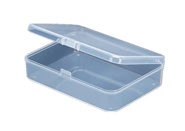 small clear plastic box