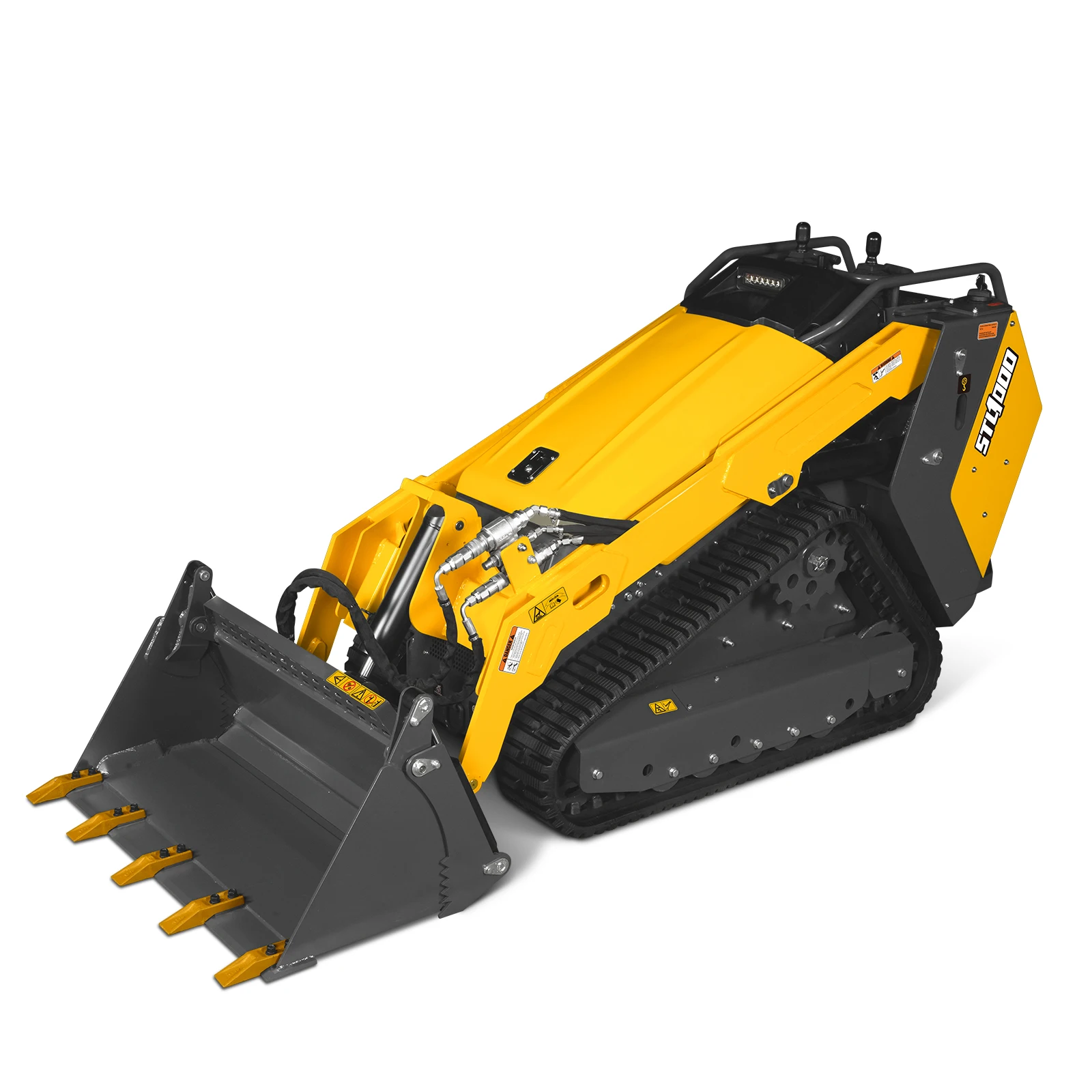 AUSTTER 18.5KW Piston Pump Manual-operated Joystick Mini Skid Steer Loader