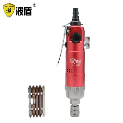 Borntun Pneumatic Air Screwdrivers Gun 6.35mm Screwdriver 10000rpm Industrial Professional Air Screws Driver Gun Tool Max. 40N.m