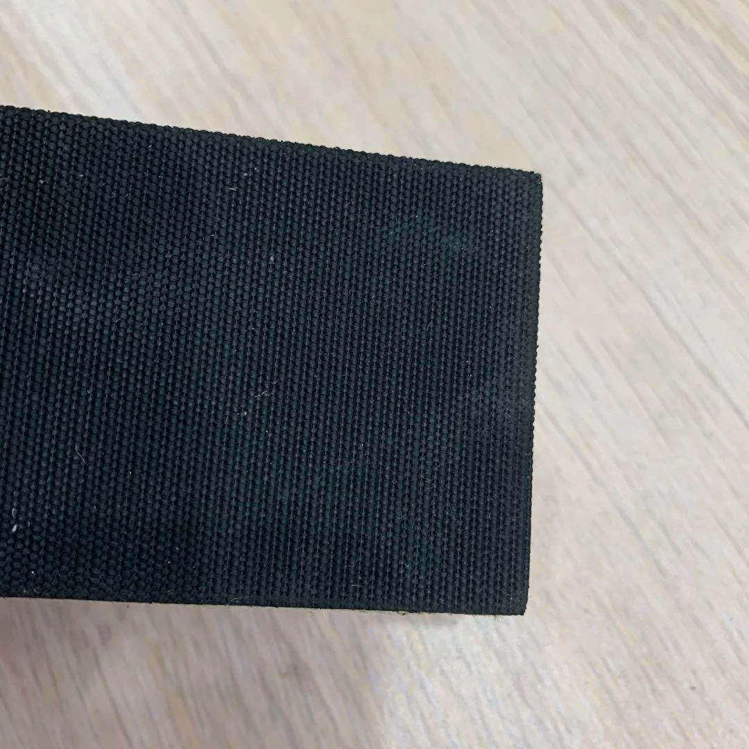 3 ply EP skiing belt rough top black NBR rubber conveyor belt