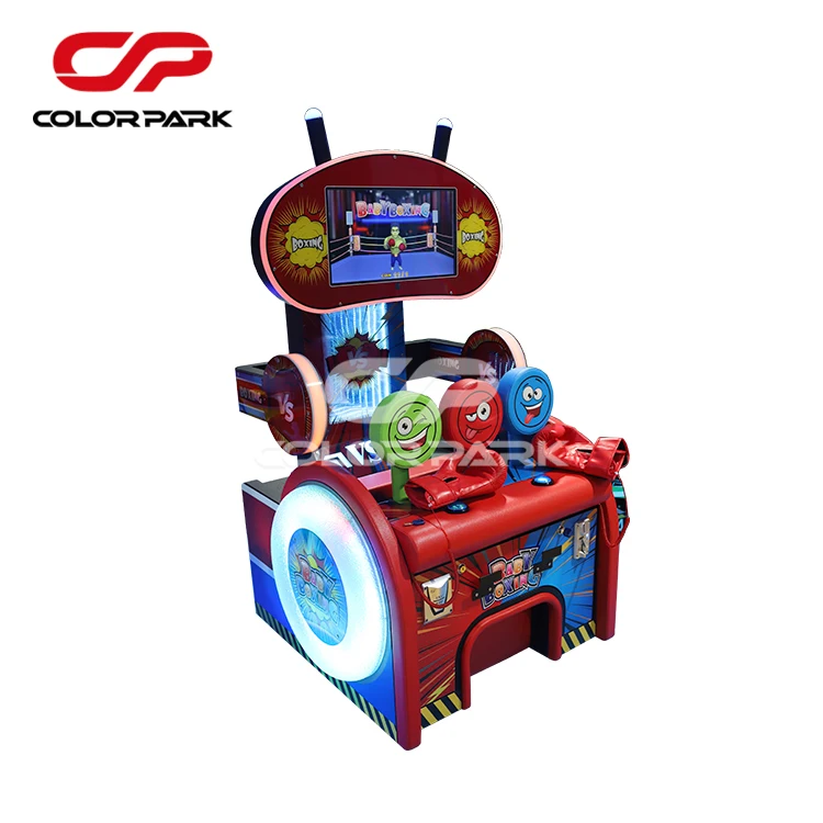 King Of Hammer Popular Coin Operated Indoor Boxing Arcade Sports Game Machine Skill Punch Game Hot Sale