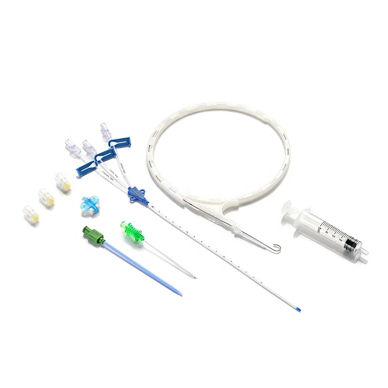Surgical Product Anesthesiology and Critical Care Product Single Double Triple Lumen Central Venous Catheter