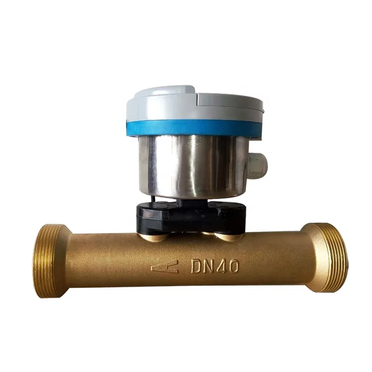 Factory prices wholesale pipe fitting type flowmeter water ultrasonic  flow meter ip 65