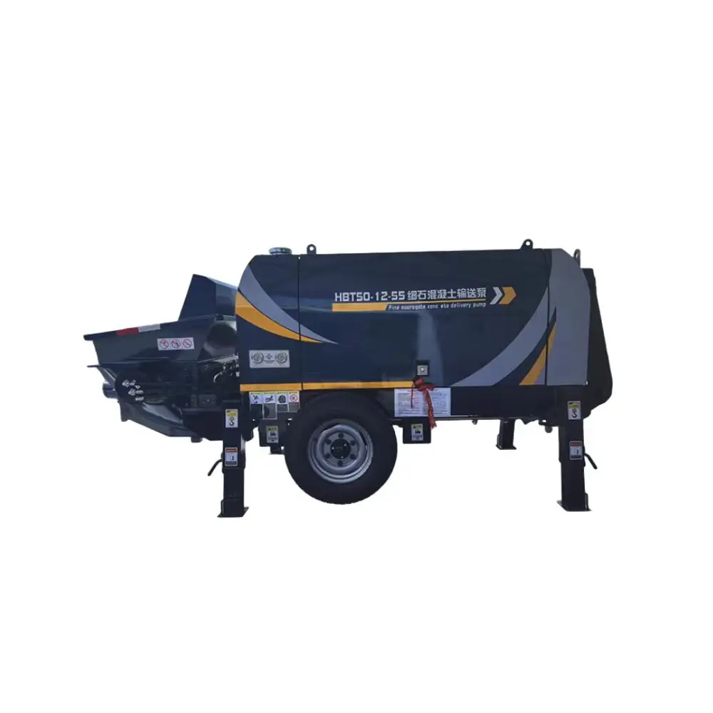 Spot concrete delivery pump, construction of electric diesel fine stone mortar concrete delivery pump