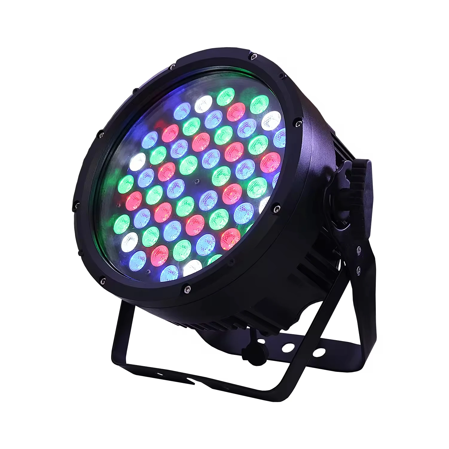 MITUSHOW Factory price led stage 54pcs par outdoor wash amber white par light 60 led waterproof  ip65 led par light stand