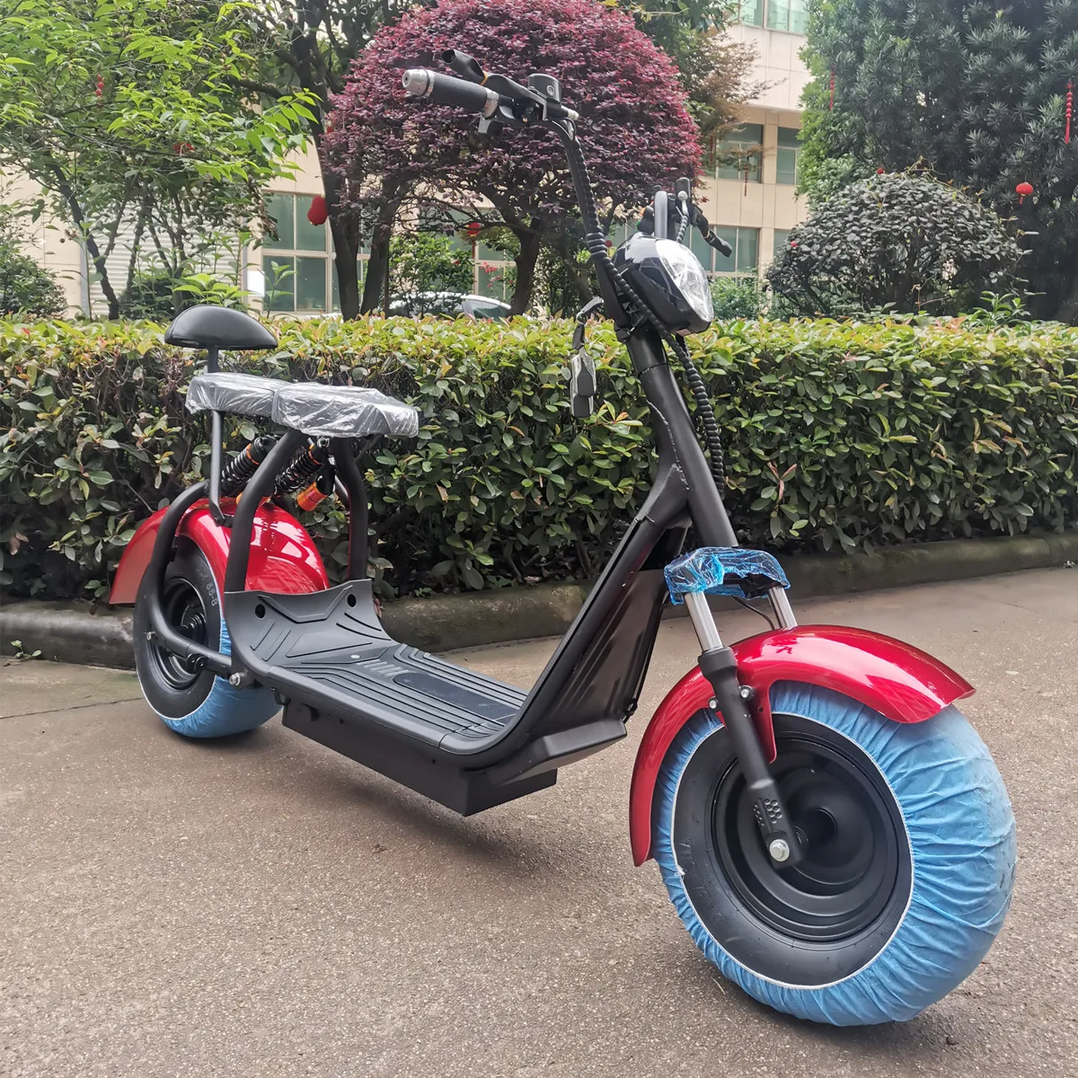hot and popular electric scooter fat tire 2 wheel seev citycoco electric scooter electric motorcycle