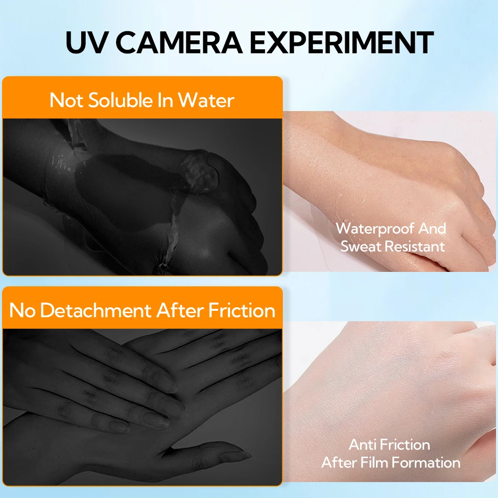 LANBENA SPF 50 солнцезащитный лосьон с широким спектром защиты UVA/UVB водонепроницаемый 1 01 floz/30 г