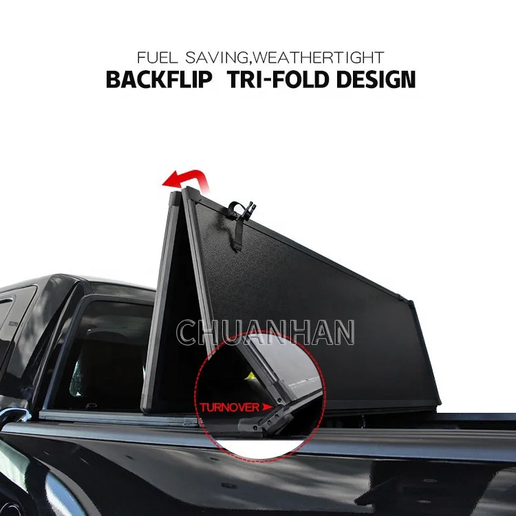 
Hard folding Aluminium tonneau cover deck cover for Ford Ranger F150 f250 f350 