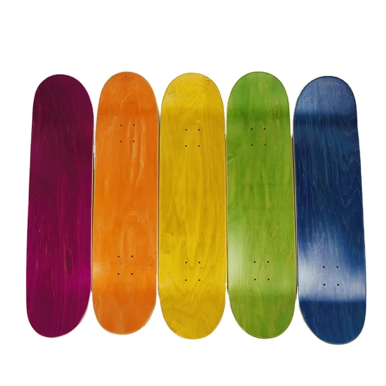 Pro Manufacturer Blank Skateboard Deck OEM Custom Wood Maple 8.0 8.25 Inch Skate Board