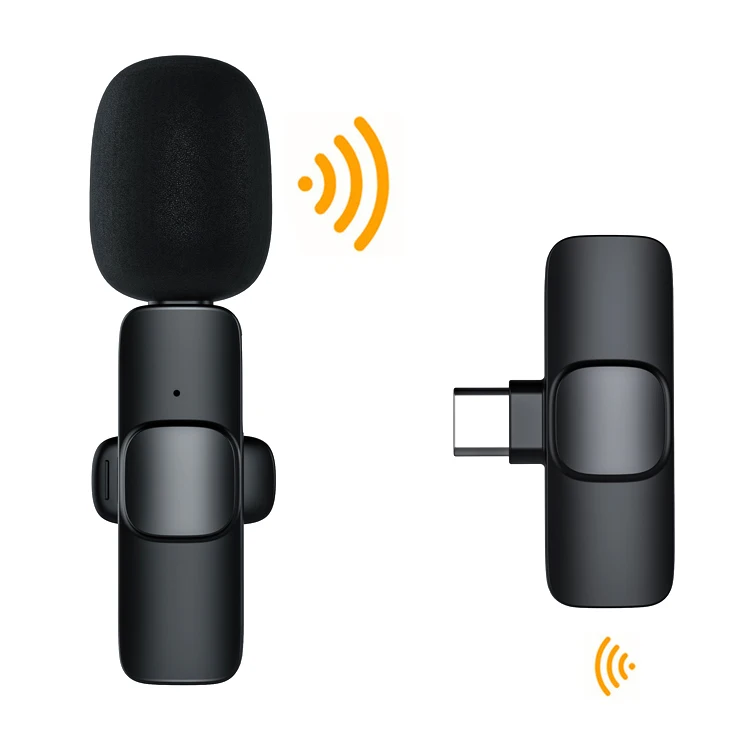 Portable Wireless mic mini microphone for singer YouTube music