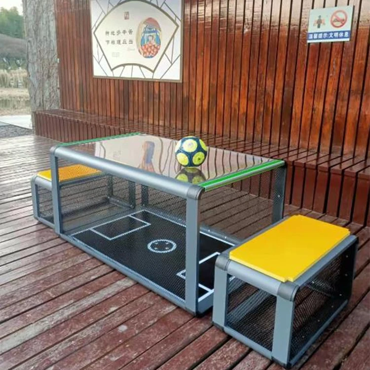 Indoor hot selling new portable 2 person under table football game football table equipment