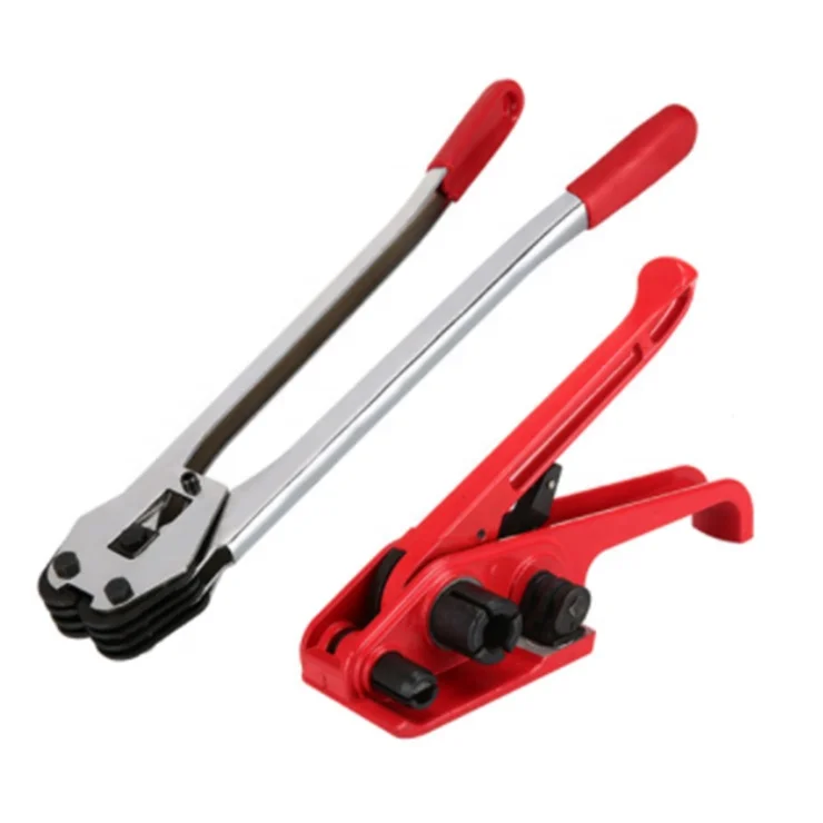 Easy to Use Starpping Tool with Manual Tensioner and Sealer for Plastic PP PET strapping  Belt
