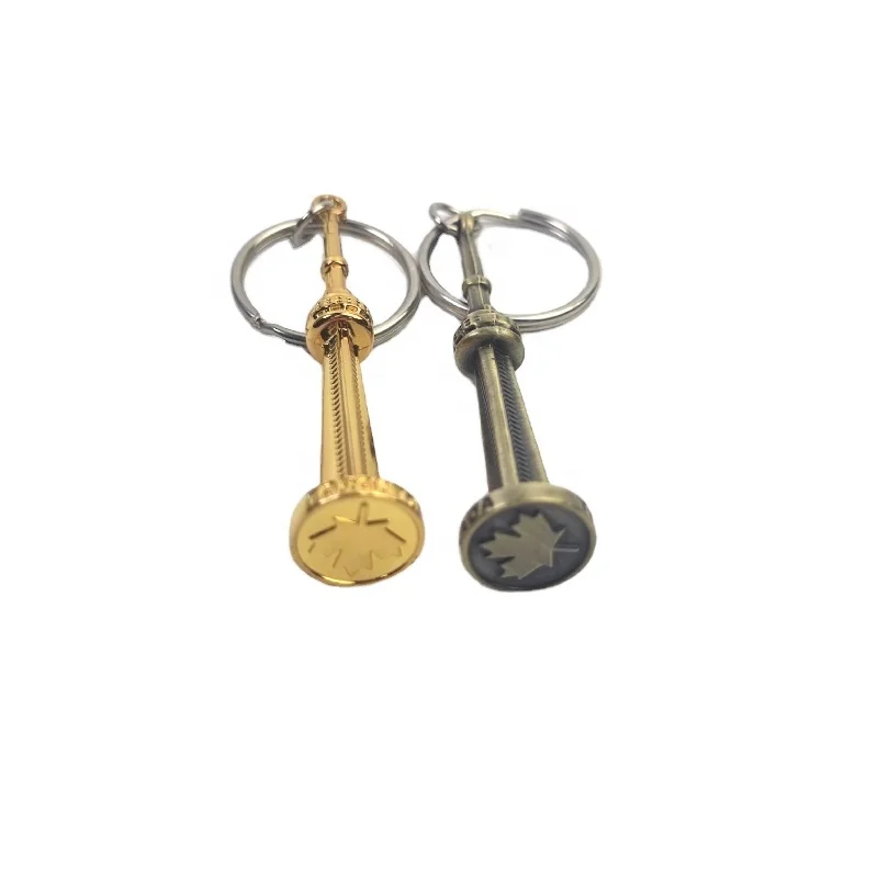 Custom Logo Automotive Car Parts Keychain  Metal Car Keychains for Promotion Gift keychain