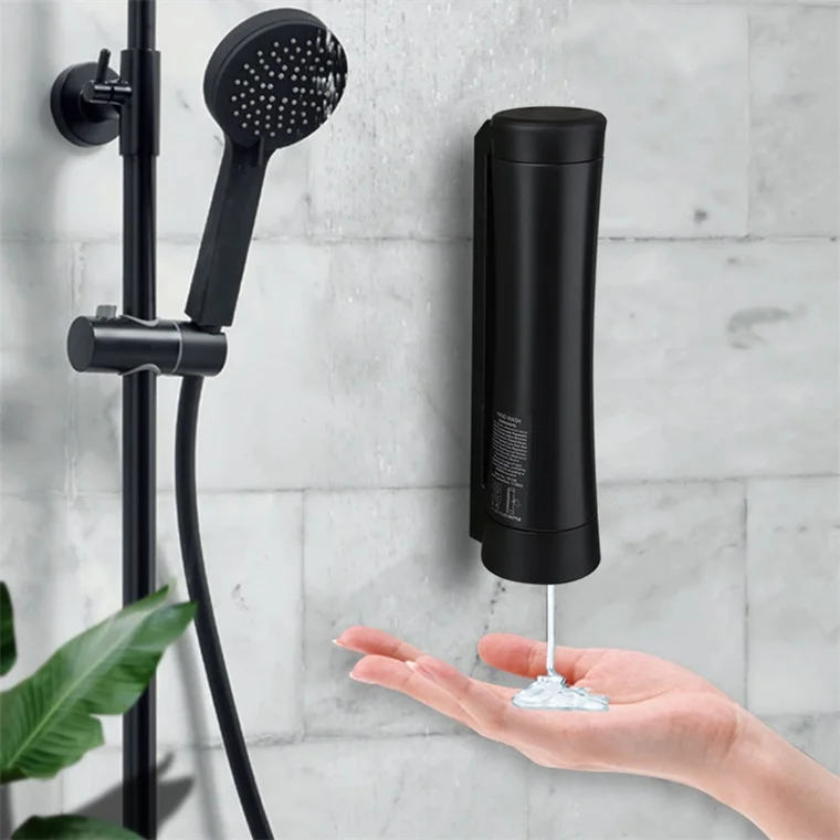 Magic Magnet ABS Toilet Hotel Home Bathroom Manual Touch Gel Wall Mounted Liquid Soap Dispenser for Shower