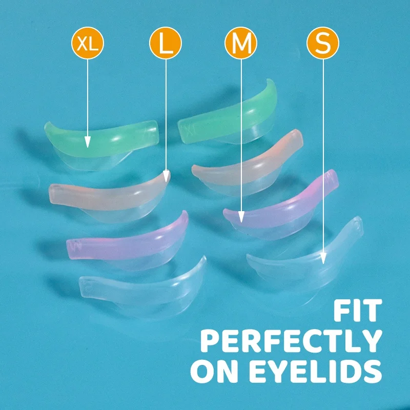 Russia Salon Silicone Tools Lash Lift Pads Reusable Lashlifting Shields No Glue Eyelash Perm Rods Wholesale Lash Lift Shields