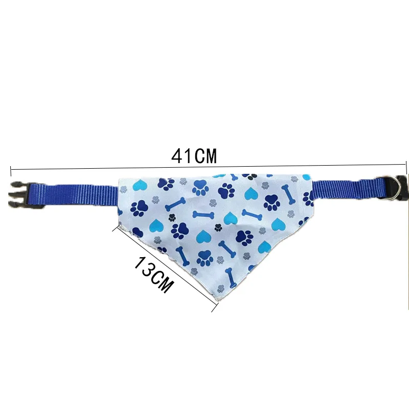 Pet Clothes Dogs Accessories Factory Price Party Decoration Dog Cat Bandanas Fashion Prints Collar Bandana Bows Bibs Wholesale