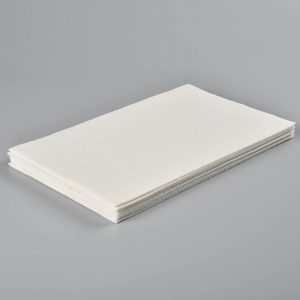 Crafts Decoration Squares Padding Polyester Roll Assorted Colors Non Woven Stuff Filling Polyester Dacron Wadding Felt Sheets