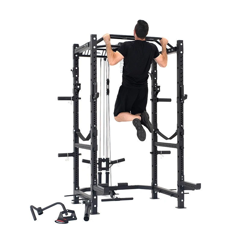 High Quality Gym Equipment Multi Functional Weight Lifting Strength Training Smith Machine Power Cage Squat Rack Station