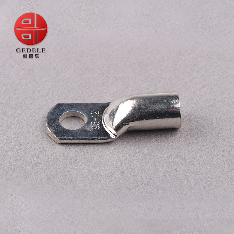 High quality JG tinned copper power cable insulated cord end terminals lug 8 mm