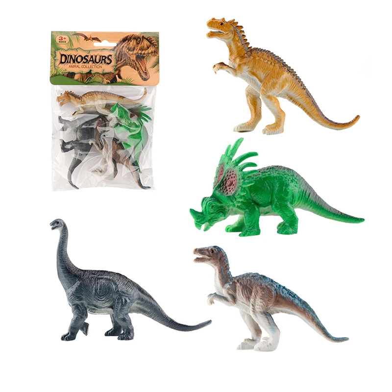 4piece Dinosaur Set Toys Animal Figurines Toys Realistic Animal Play set for Toddlers 3 Years and up Baby Toys