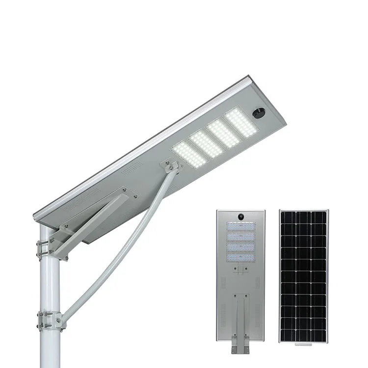 
power full good quality solar lampposts 192leds 4 modules light solar module street solar led light 