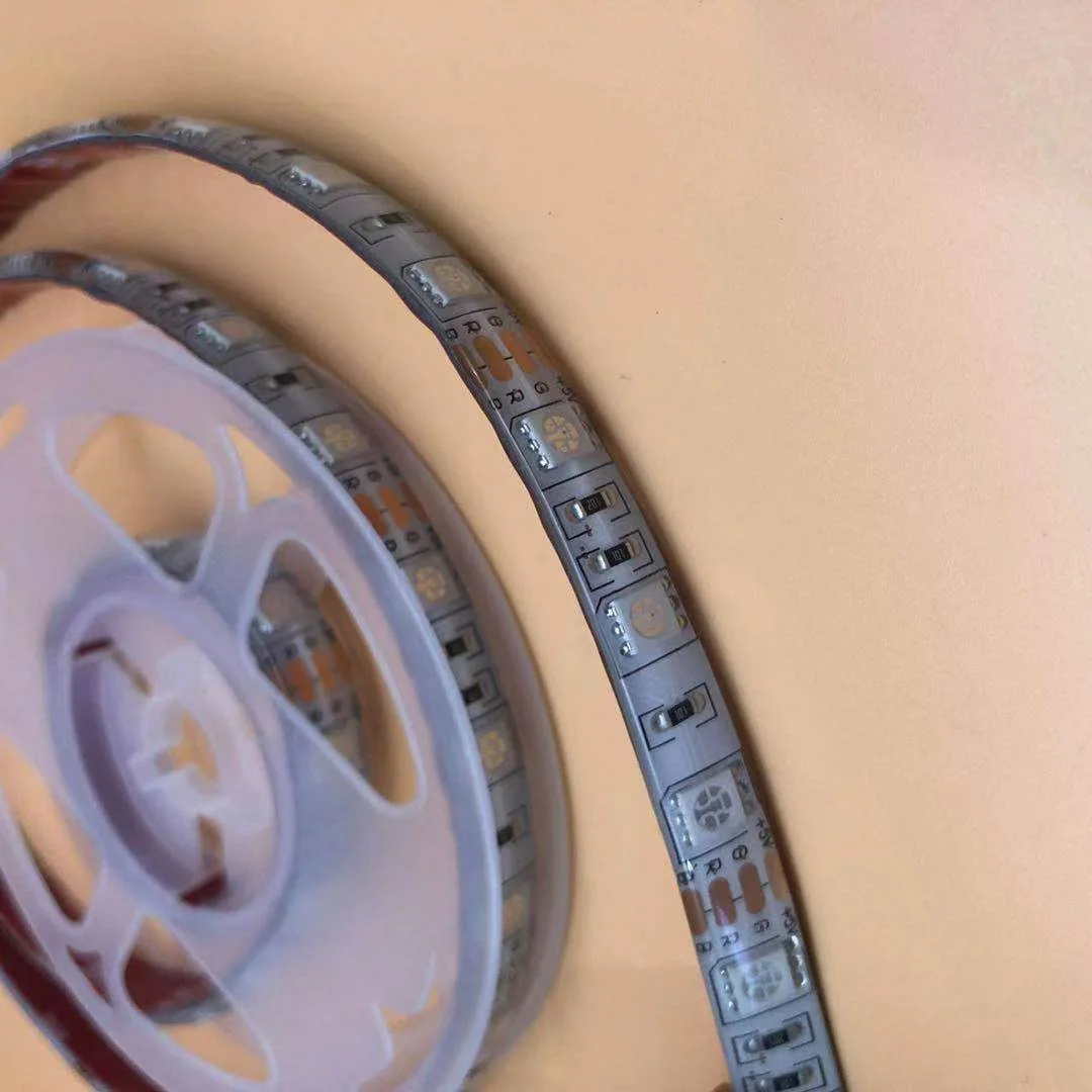 5050RGB WS2811IP67 IP68 waterproof magic lantern with 60 lights 12V bar KTV colorful external IC led flexible strips colored li