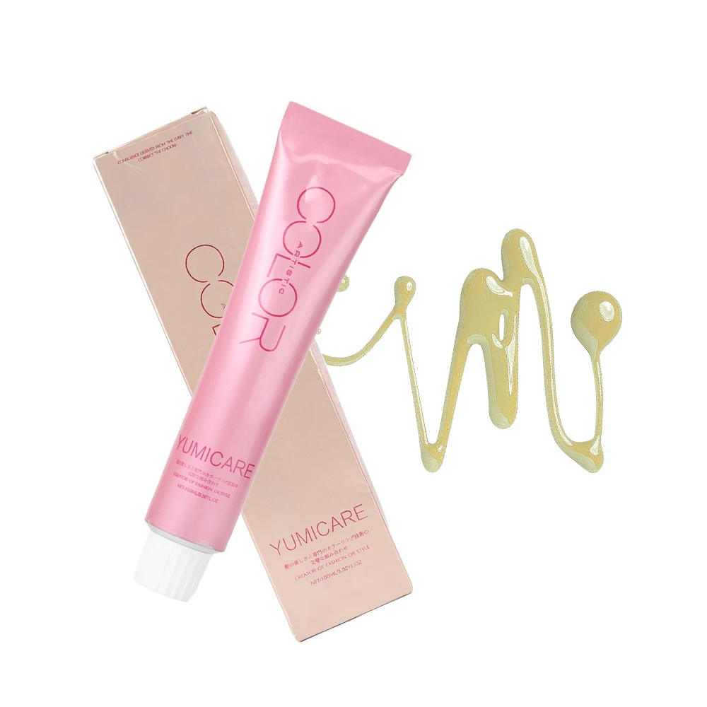 Nice Quality High-grade Permanent Hair Color Popular Hair Color Dye 100 Ml Magic Cream Weed Seed Hair Cream Aluminum Tube + Box