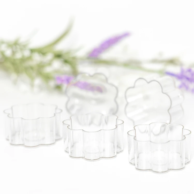 Пластиковый контейнер для свечей для украшения Дня Святого Валентина