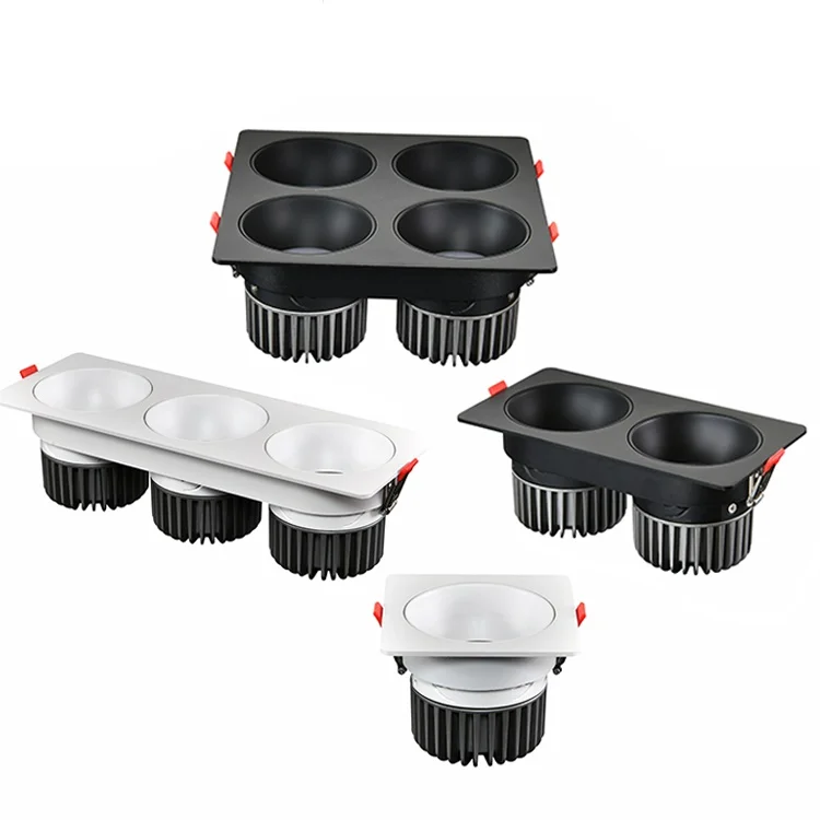 Popular Item Showroom Indoor Ceiling Die-casting Aluminum 8w 12w 15w Recessed Led Spot Lamp