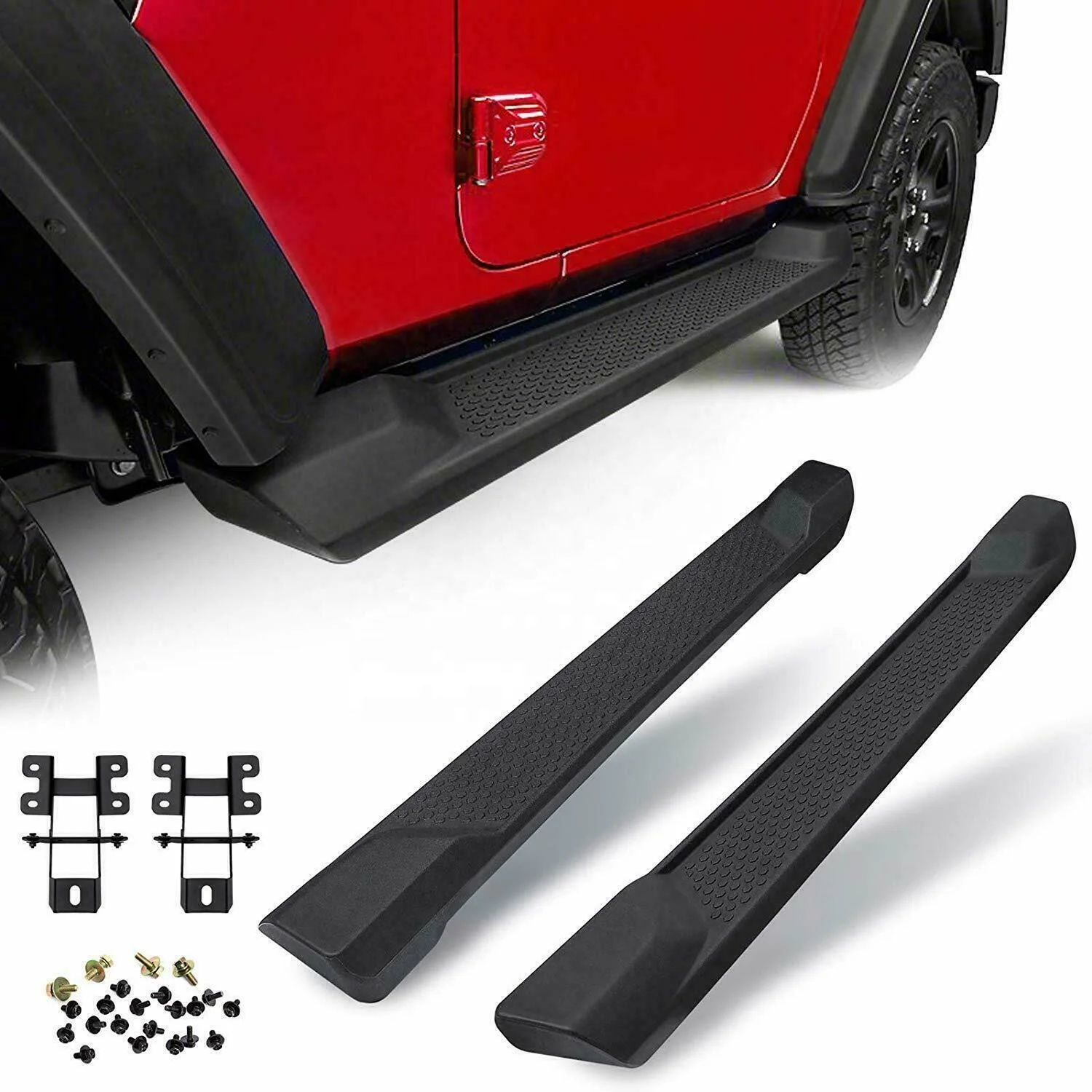 New Design Car Accessories Side Step Running Board  Steps For Jeep Wrangler JL 2 door 2018-2020