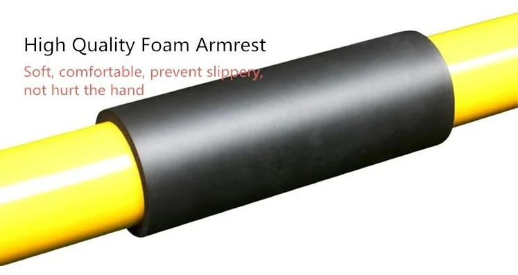 Adjustable Home Gym Fitness Dip Bars for Push-Ups and Gymnastics Steel and Metal with ABS Material for Sale