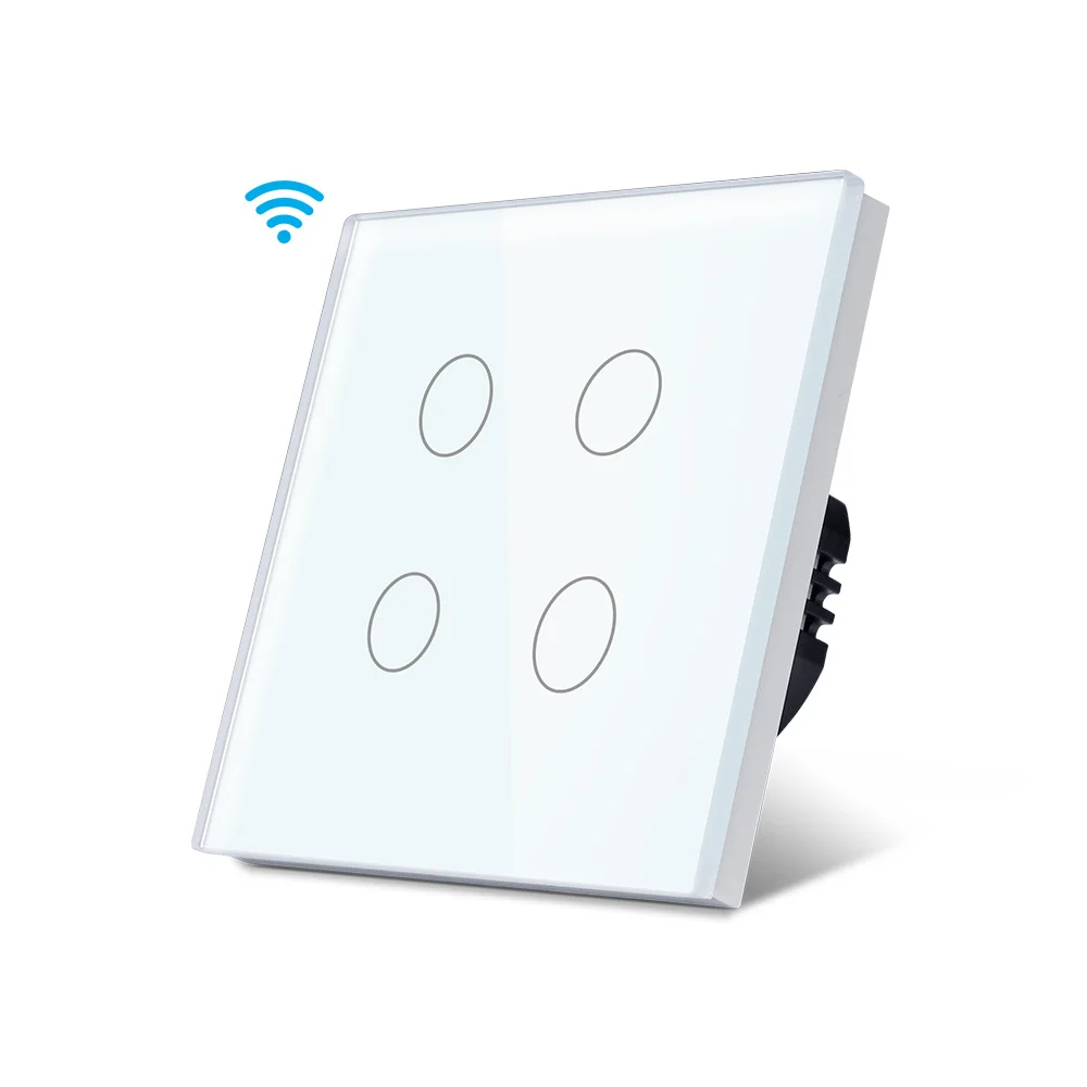 TAWOIA Wifi switch 1000W EU Smart Home Automation Tuya Wifi Smart Switch wall lights Switch