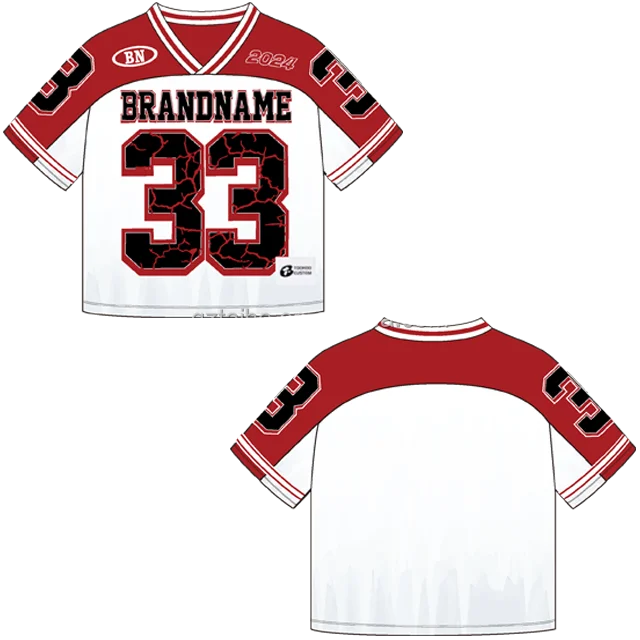 2024 Mesh Sublimation Print High Quality Soccer New Design OEM Football Shirt Custom Design Men Jersey Football de Boxy Jersey