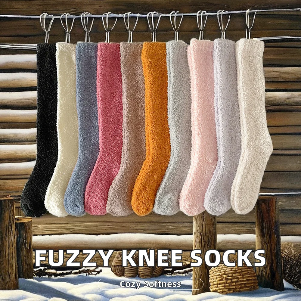Носки из кораллового флиса
