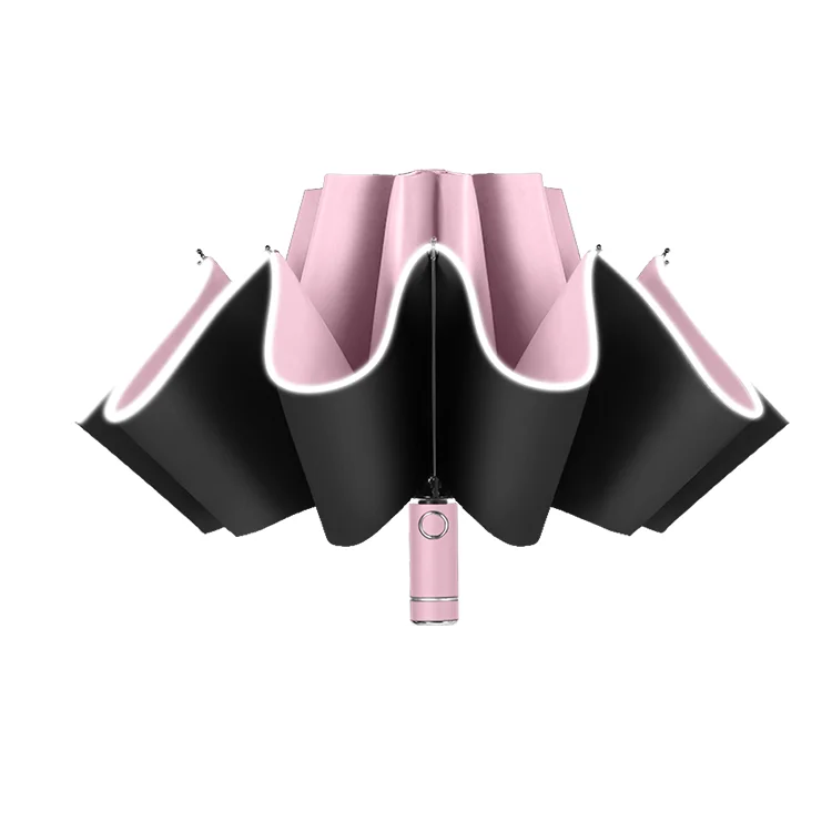 Extra-large UV ProtectionAuto Open Close Custom Reverse Custom Foldable Automatic Waterproof Umbrella