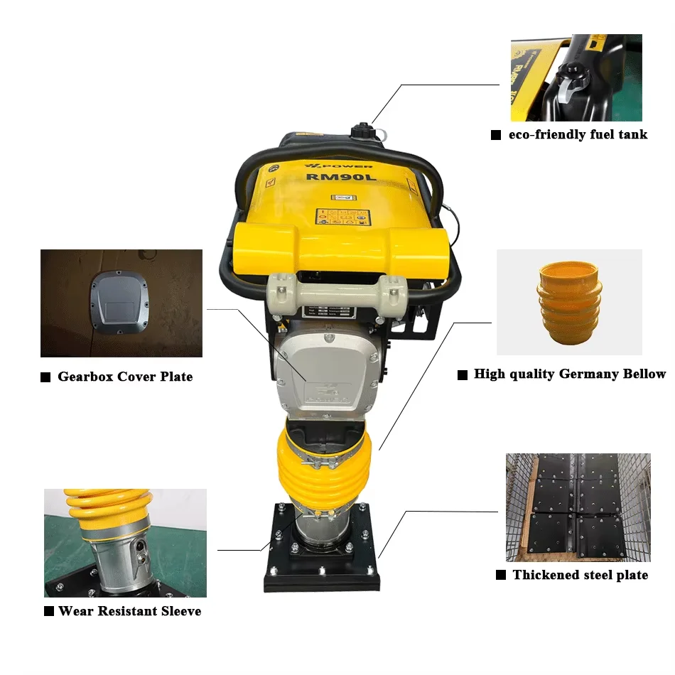Sale Electric Battery Rammer Compactor Machine Tamping Rammer