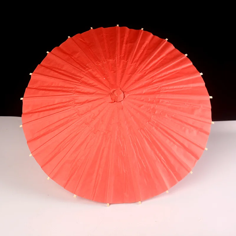 2023 Handmade White Paper Brida Wedding Umbrella Roman Style Parasols Presents Mini Chinese Craft Umbrella