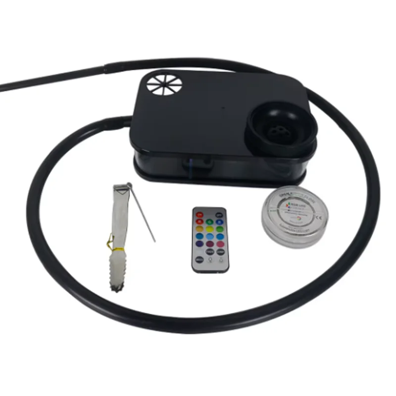 Best Selling Factory Direct Sale Hookah Full Set Dubai Al Fakher Colored Frosted Glass Hookah