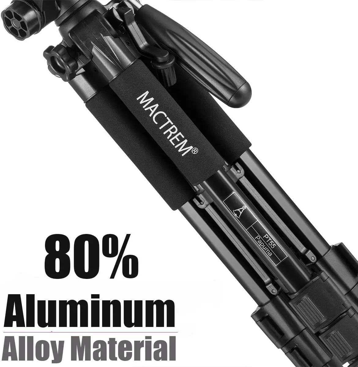 
Mactrem PT55 5kg Load Travel Camera Tripod for DSLR SLR Canon Nikon Sony Olympus DV with Carry Bag 