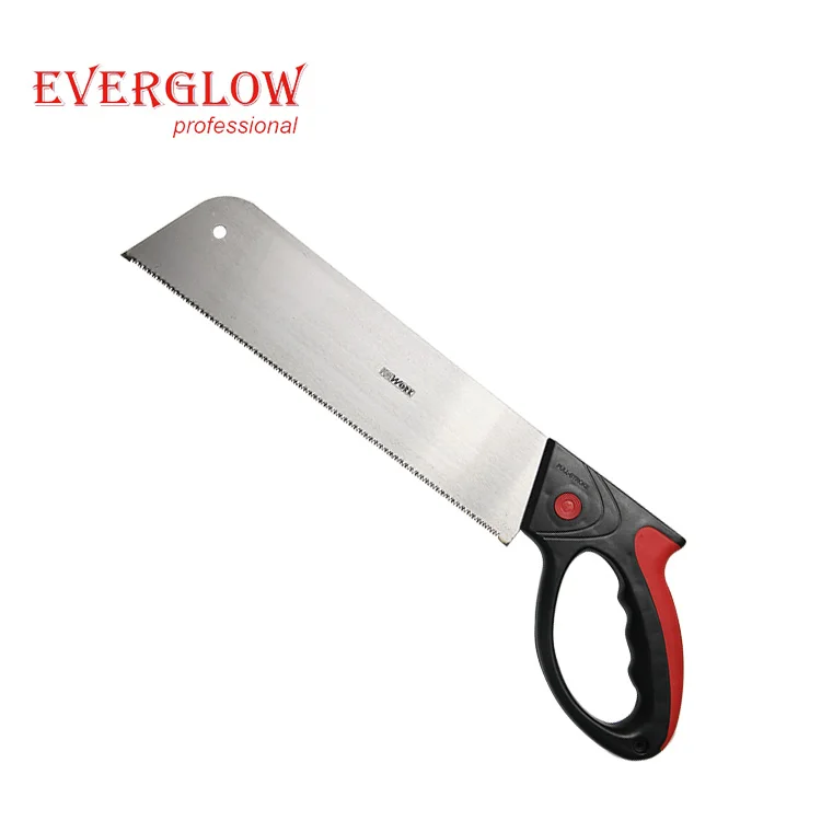 Wholesaler high quality 350mm Garden outdoor Hard Woodwork 35Mn steel black Teflon blade Japanese Hand Saw with plastic pocket