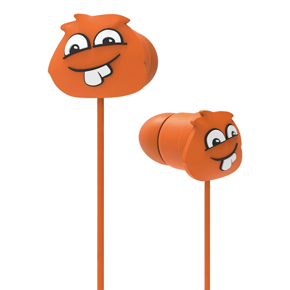 2022 guangdong electronic product cute earphone for girls cartoon kids wired headphones with microphone